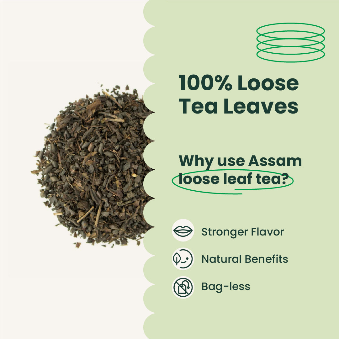 Assam Black Tea Leaves | 1.1 LB