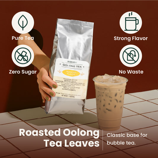 Roasted Oolong Tea Leaves | 1.1 LB