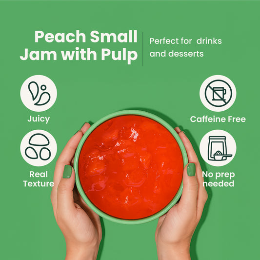 Peach Fruit Jam | Small | PREMIUM | 2.2 LB