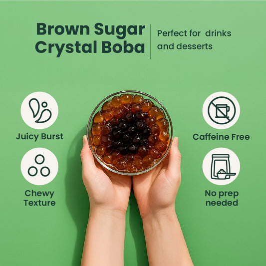 Brown Sugar Crystal Boba | 4.4 LB