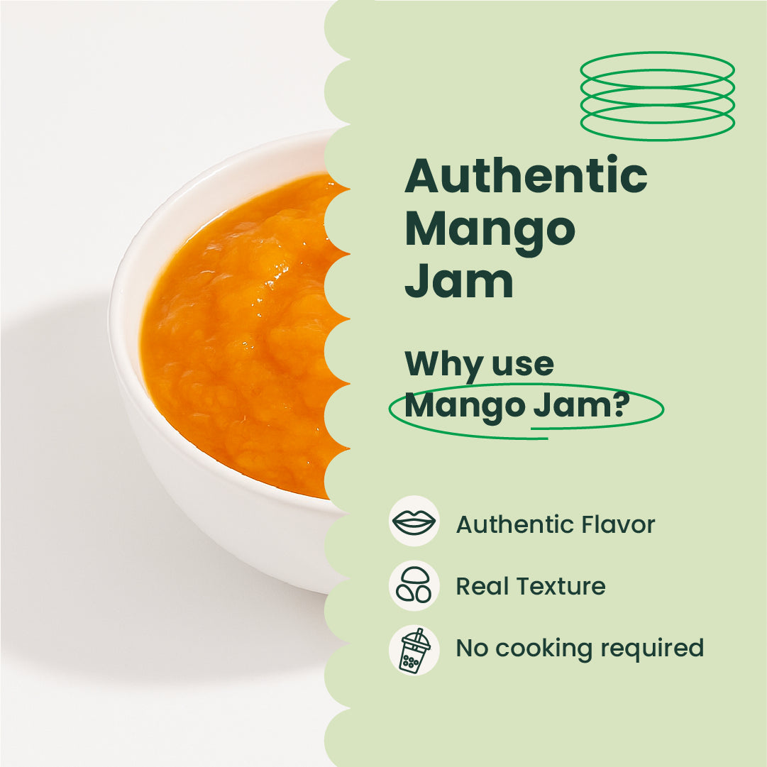 Mango Fruit Jam | Smoothie Paste | 5.9 LB