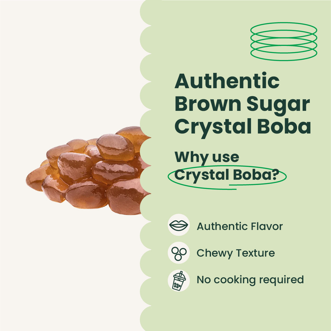 Brown Sugar Crystal Boba | 4.4 LB