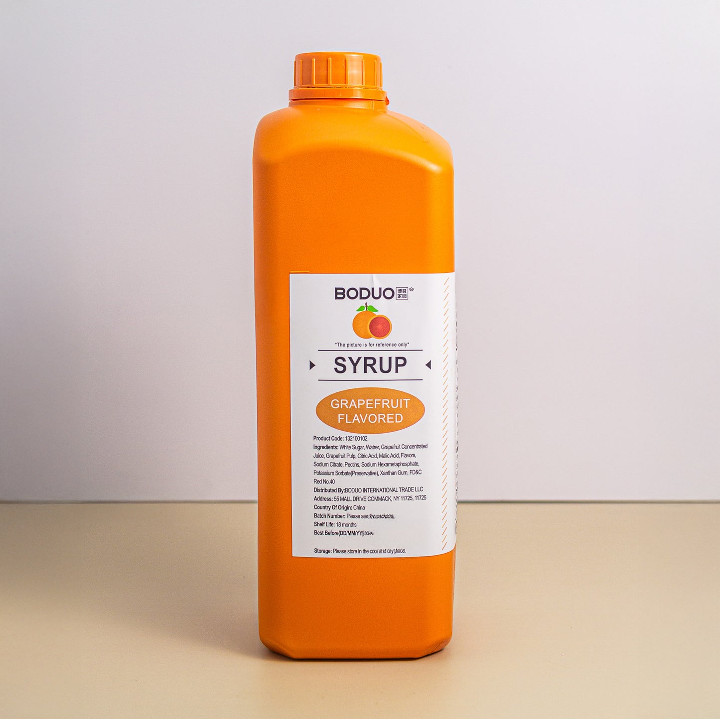 Grapefruit Concentrated Syrup | 2 L