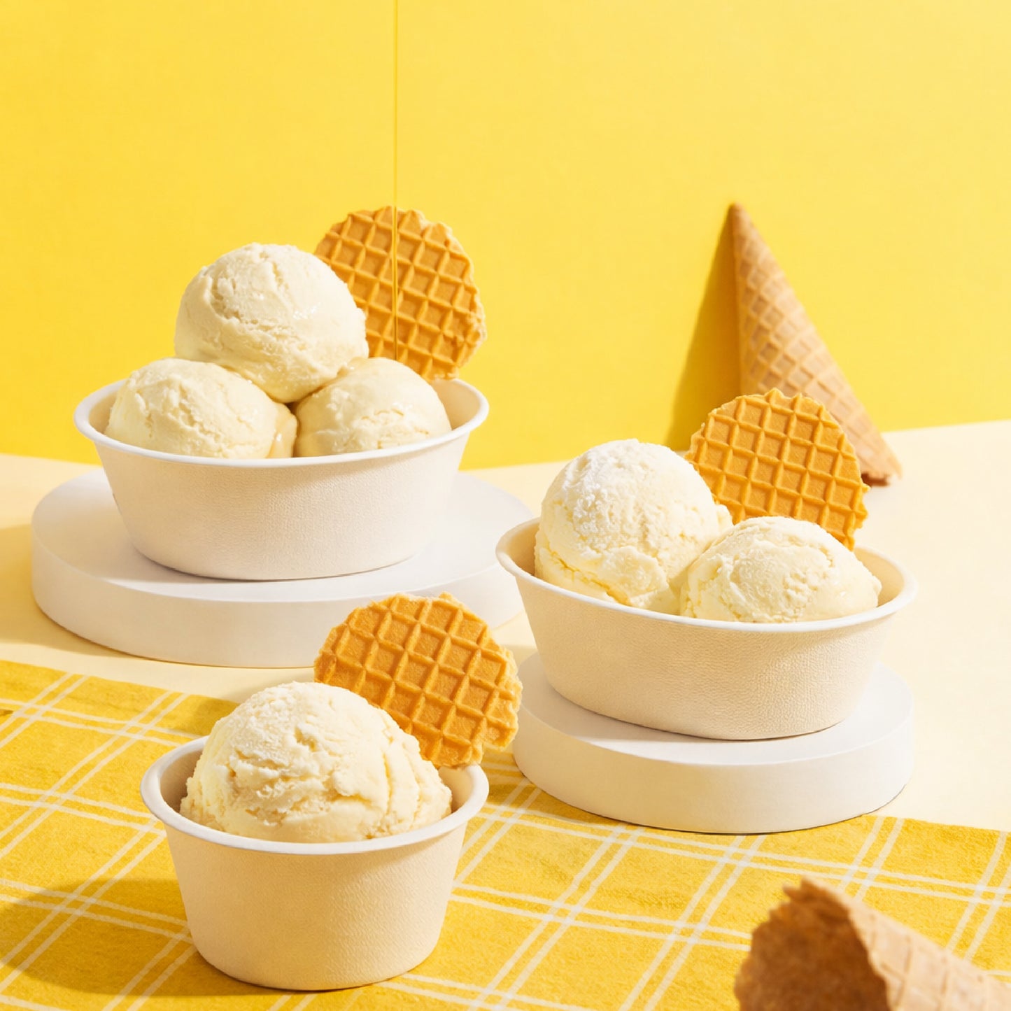 Vanilla Soft Serve Powder | Ice Cream Mix Powder for Soft Serve Machines | 2.2 LB