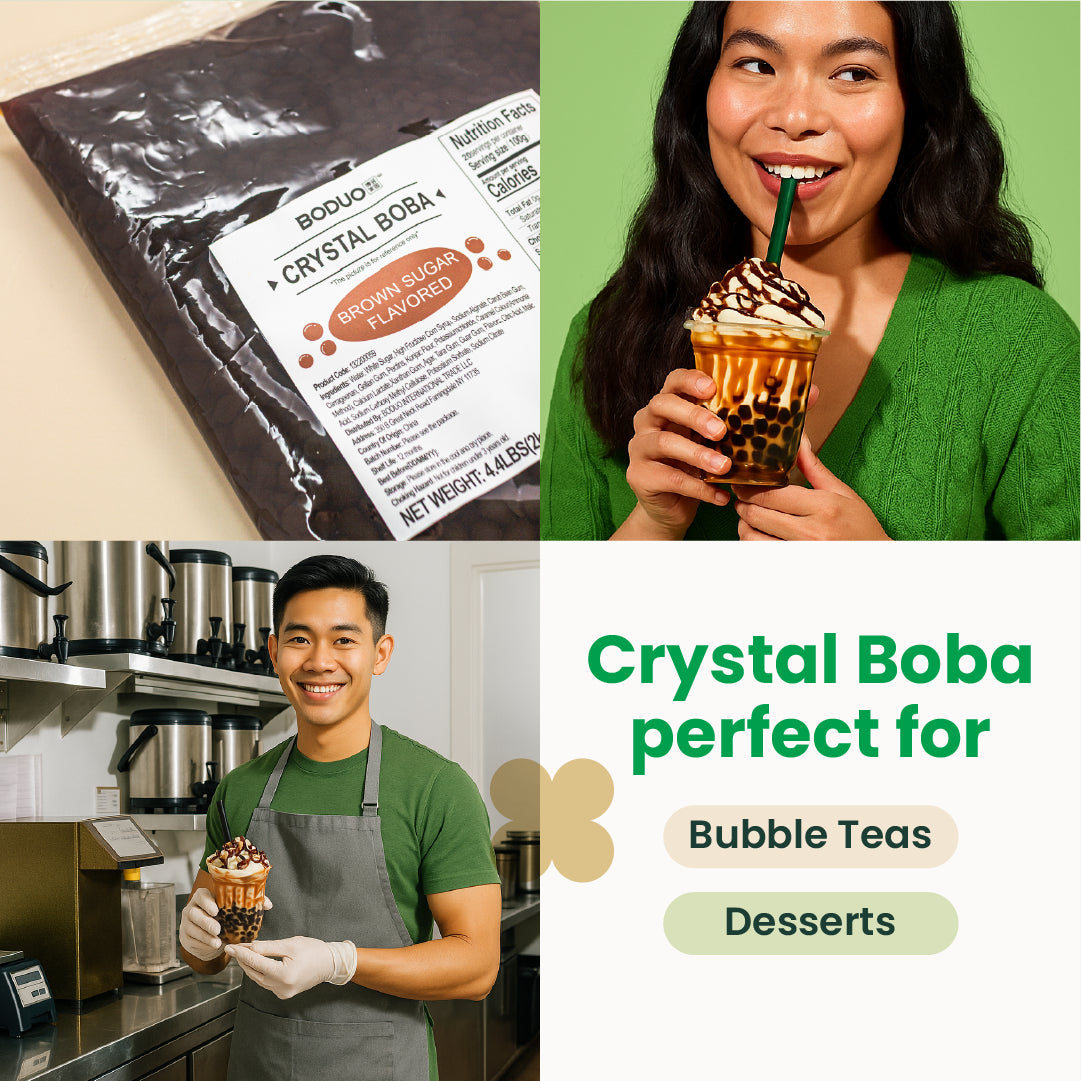 Brown Sugar Crystal Boba | 4.4 LB