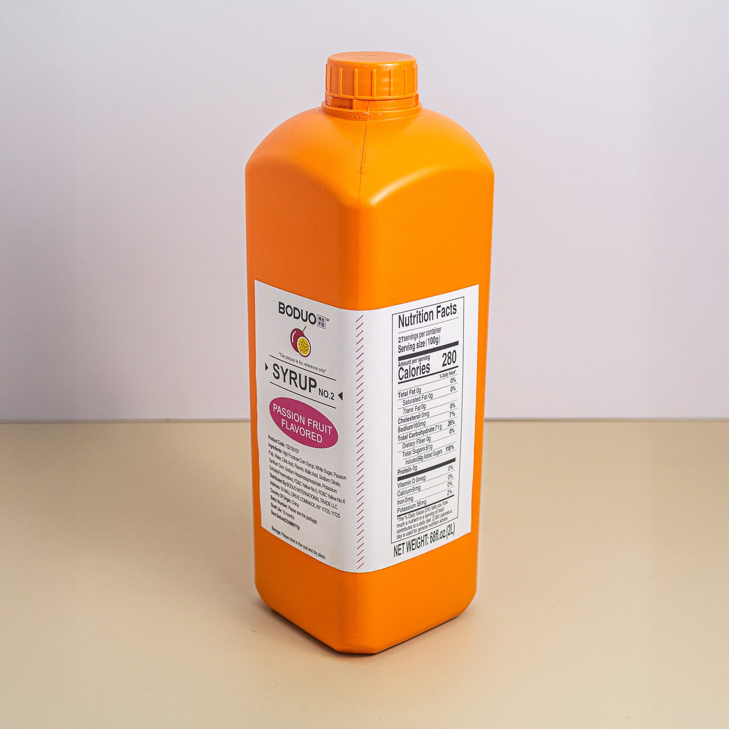 Passion Fruit Concentrated Syrup | 2 L