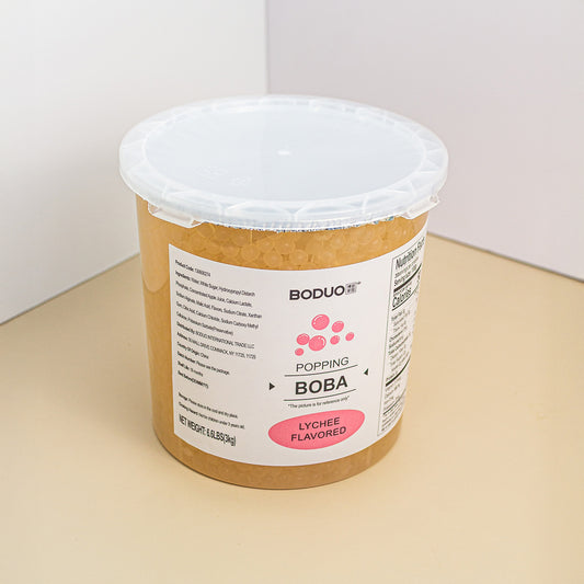 Lychee Popping Boba | 6.6 LB