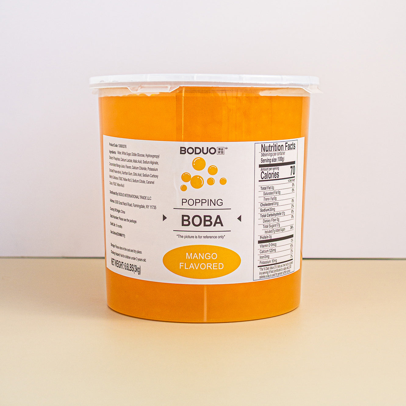 Mango Popping Boba | 6.6 LB