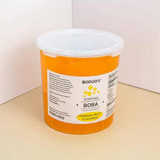 Passion Fruit Popping Boba | 6.6 LB