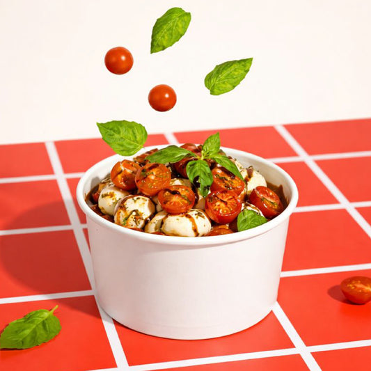 6 oz | White Double Poly-Coated Paper Food Cup | Disposable Food Cup | 2000 pcs