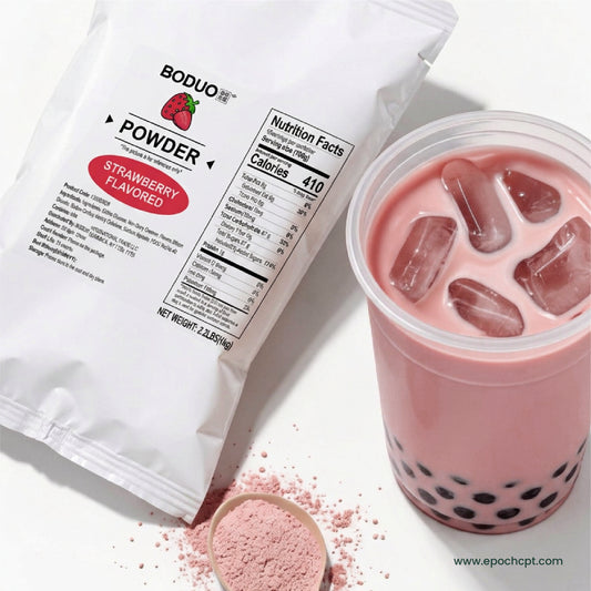 Strawberry Milk Tea Powder | 2.2 LB