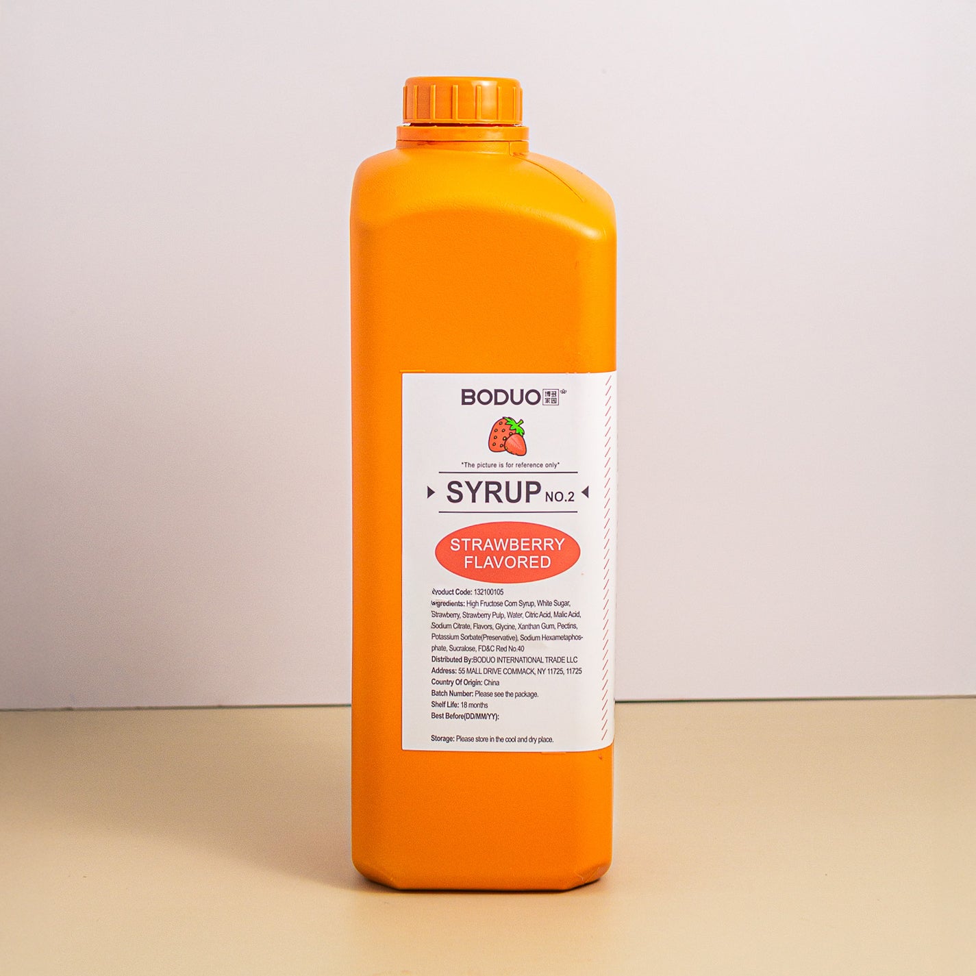Strawberry Concentrated Syrup | 2 L