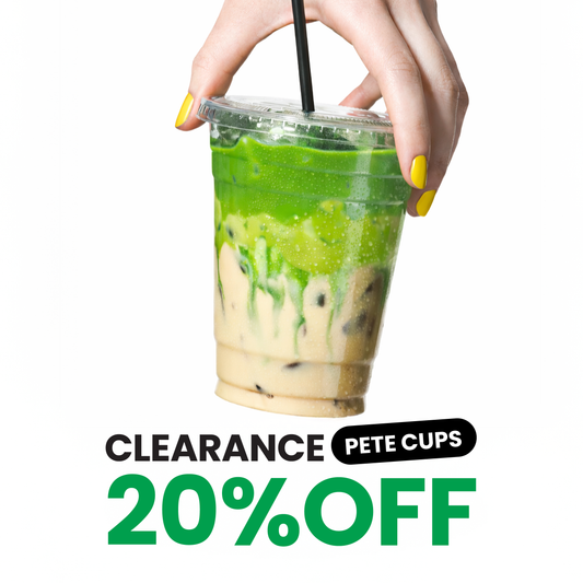 16oz  | 98mm | PETE Ultra Clear Cup  | 1000 pcs