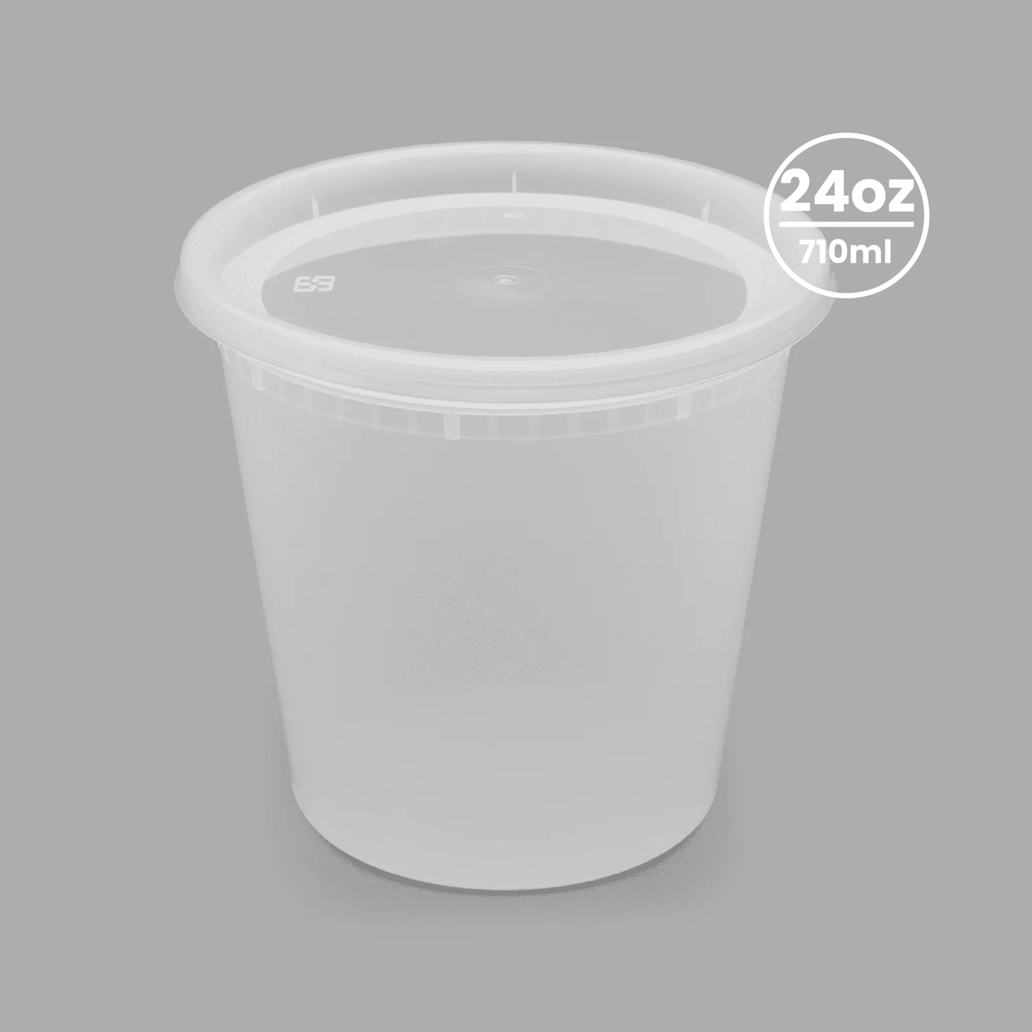 Deli Containers with Lids | 16oz, 24oz or 32oz | Clear | Plastic Food Storage Containers