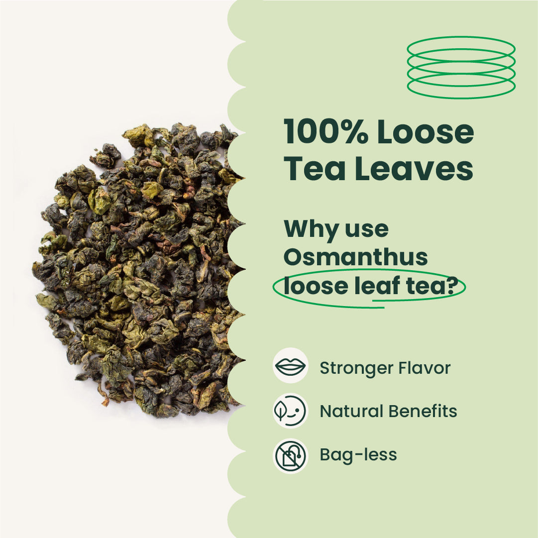 Osmanthus Oonlong Tea Leaves | 1.1 LB