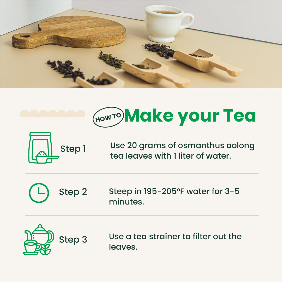 Osmanthus Oonlong Tea Leaves | 1.1 LB