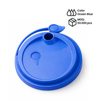90mm Injection Mold Cover Disposable Lids | Plastic Cup Lids With Plug | Custom Color