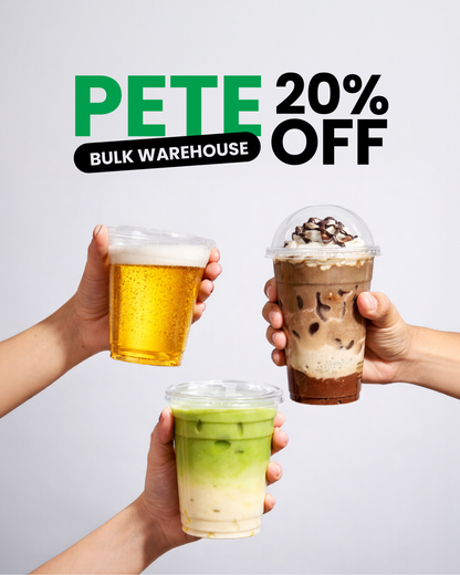 24oz | 98mm | PETE Ultra Clear Cup  | 1000 pcs
