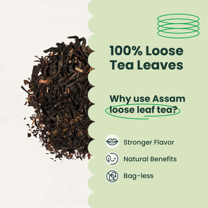 Assam Black Tea Leaves | 1.1 LB