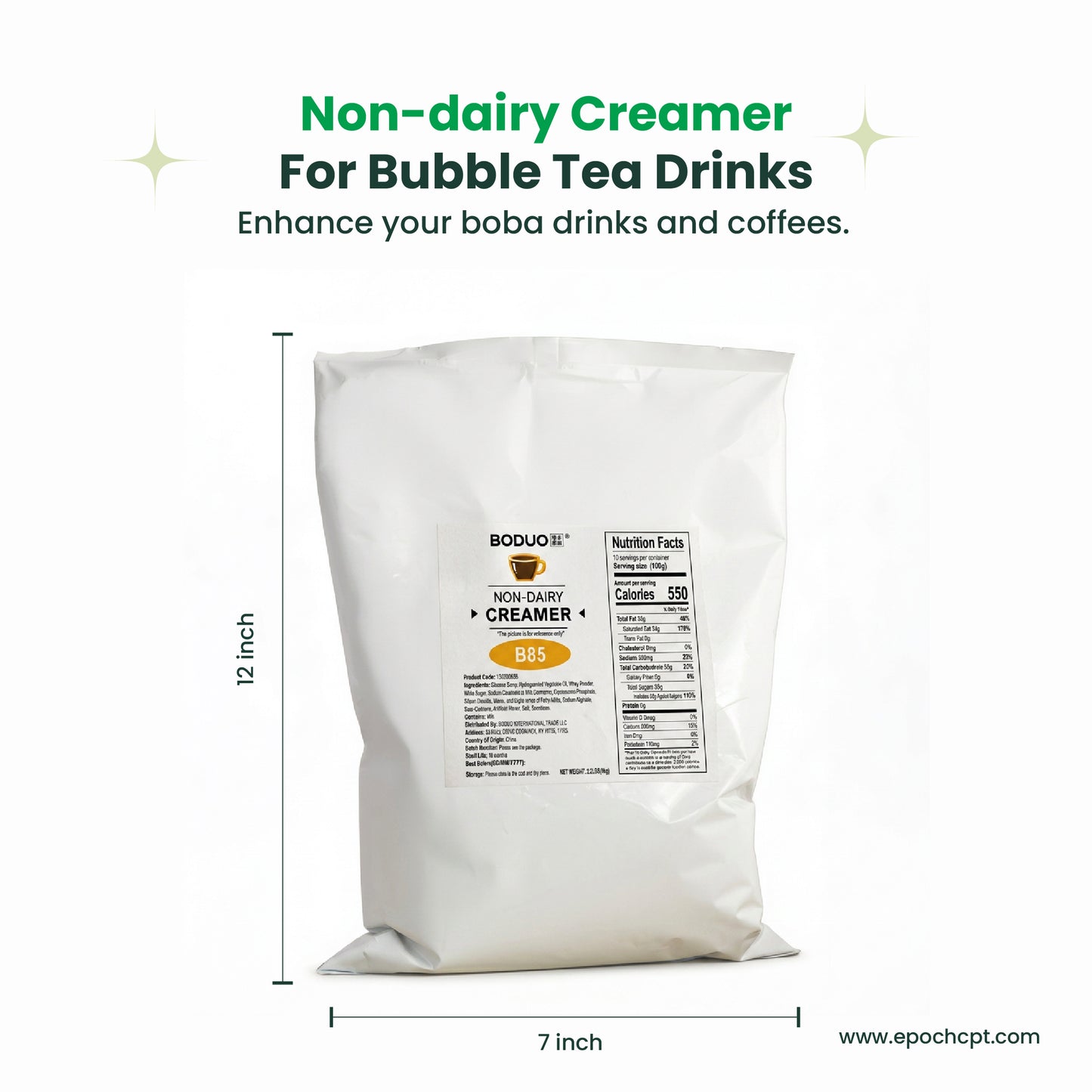 Non-Dairy Creamer B85 Powder | 2.2 LB