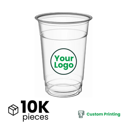 16oz  | 98mm | PETE Ultra Clear Cup  | 1000 pcs