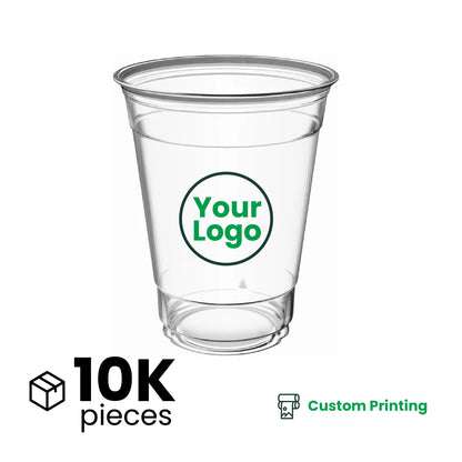 12oz  | 98mm | PETE Ultra Clear Cup  | 1000 pcs