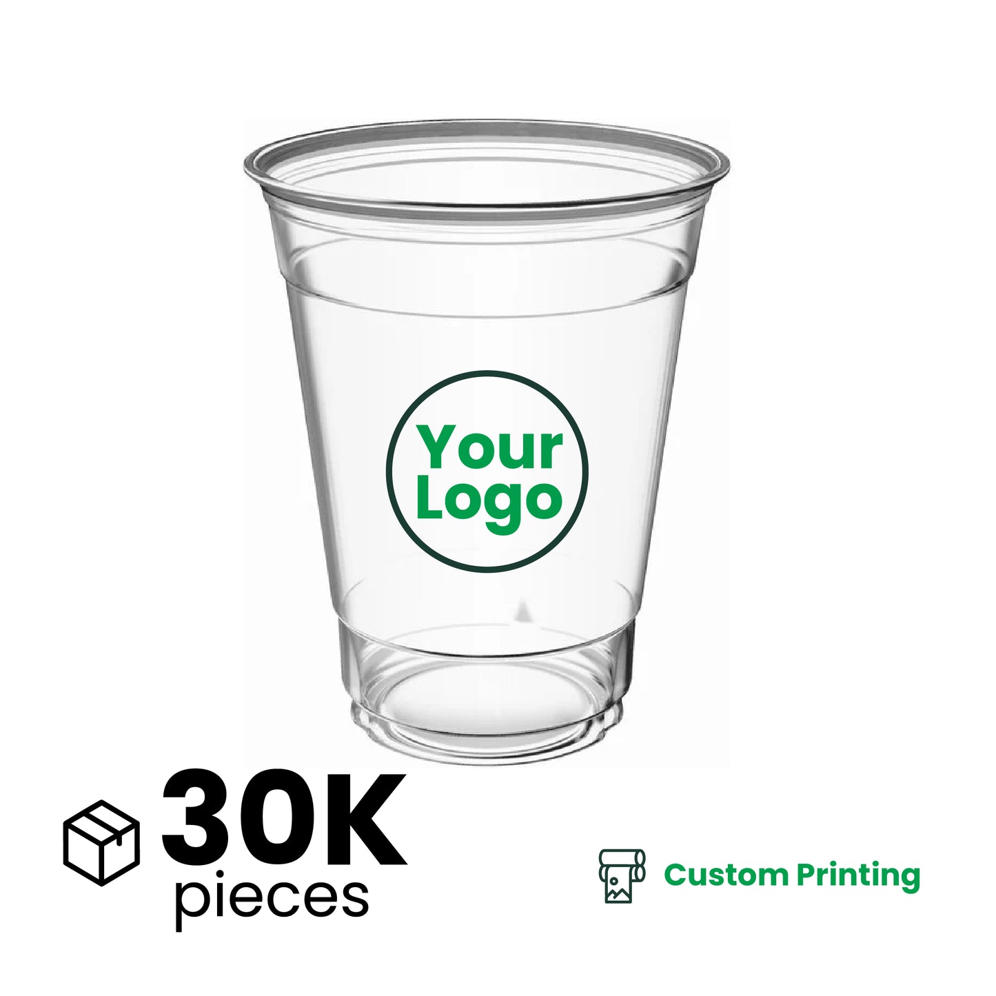 12oz  | 98mm | PETE Ultra Clear Cup  | 1000 pcs