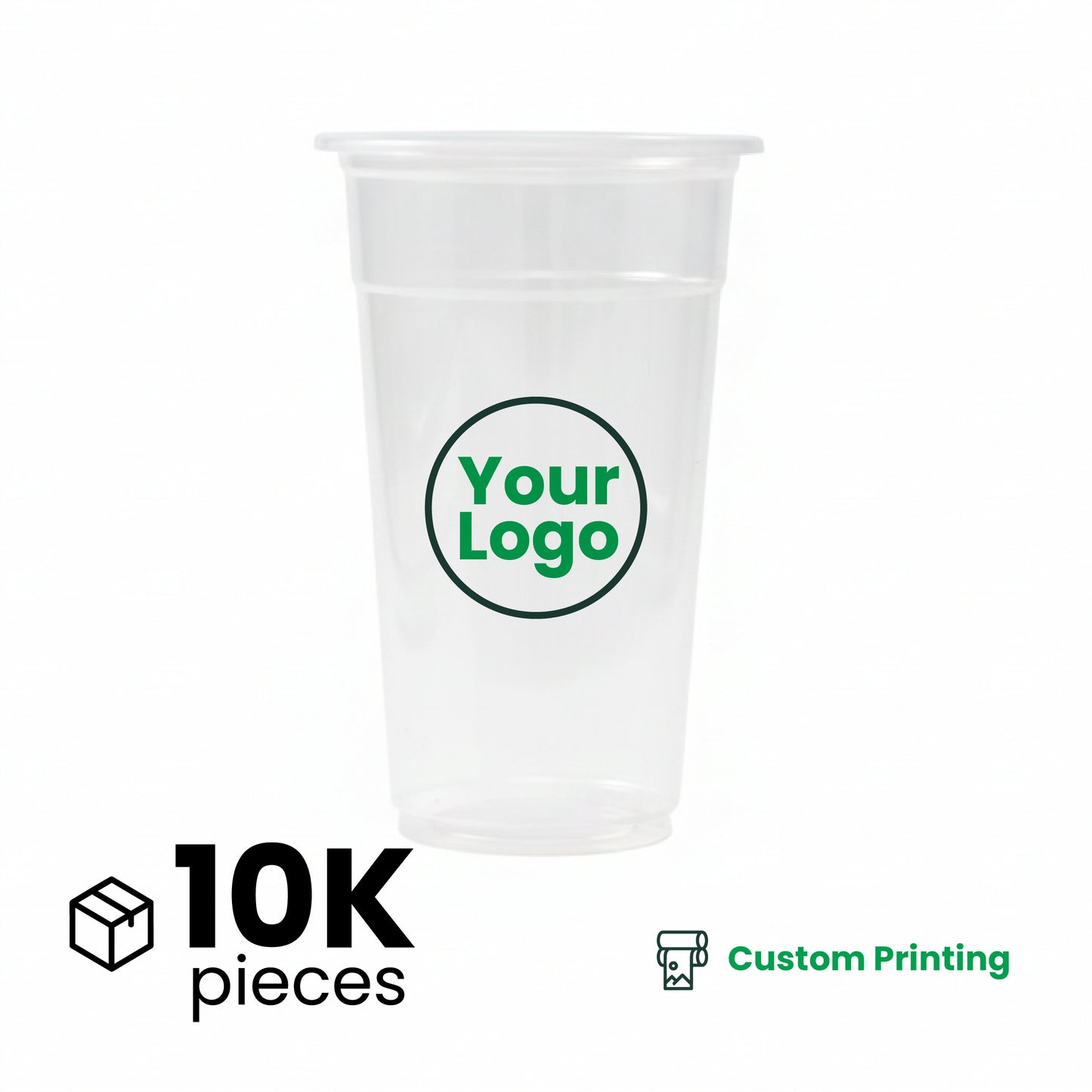 20oz A-Shape Soft PP Clear Plastic Cup | 95MM | 600ml Crystal Cup