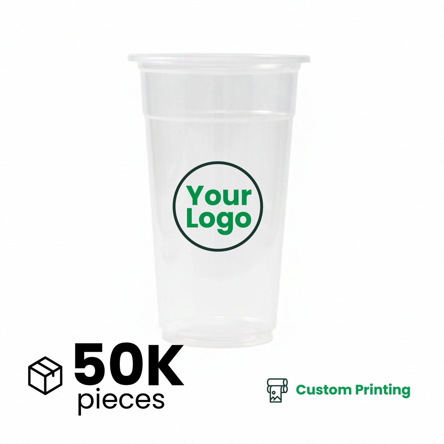 20oz A-Shape Soft PP Clear Plastic Cup | 95MM | 600ml Crystal Cup