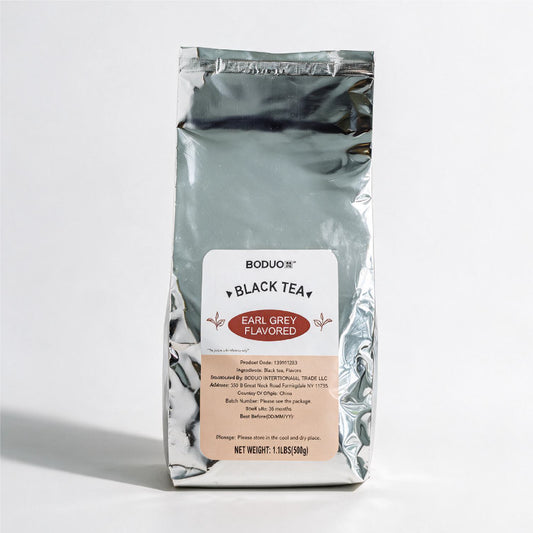 Earl Grey Black Tea Leaves | Boduo | 1.1 LB