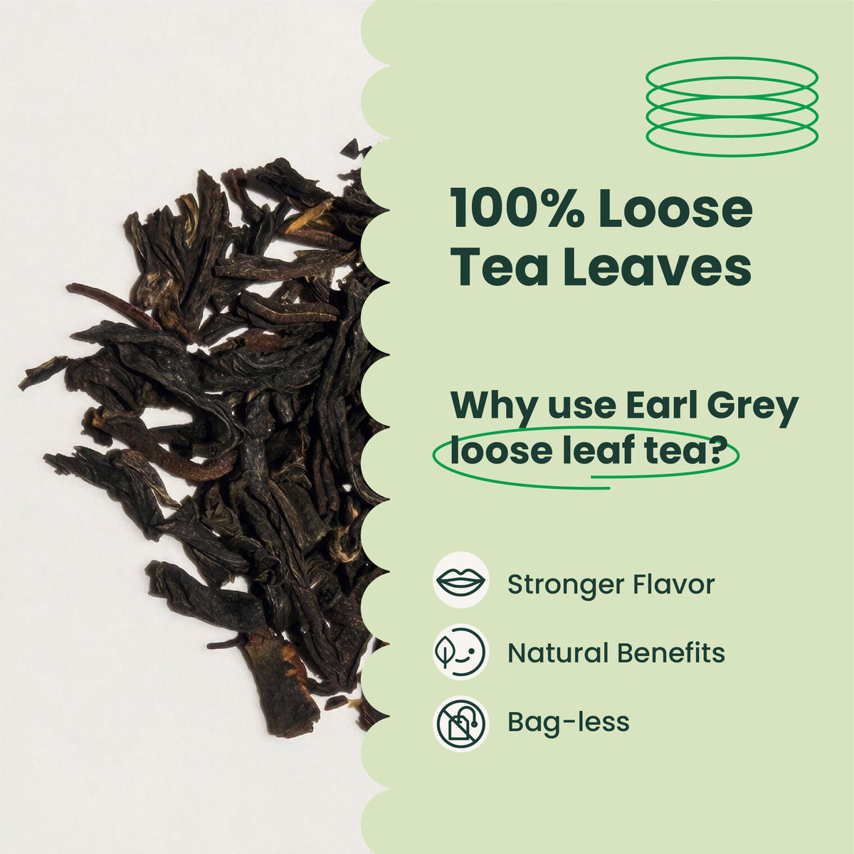 Earl Grey Black Tea Leaves | Boduo | 1.1 LB