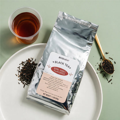 Earl Grey Black Tea Leaves | Boduo | 1.1 LB