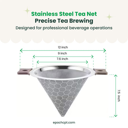 Stainless Steel Tea Funnel Filter | Fine Net | 1 pc