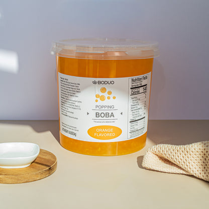 Orange Popping Boba | 6.6 LB