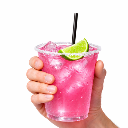 Individually Wrapped Straws | 0.7cm x 23cm | Colors, Clear or Black  | 2000 pcs