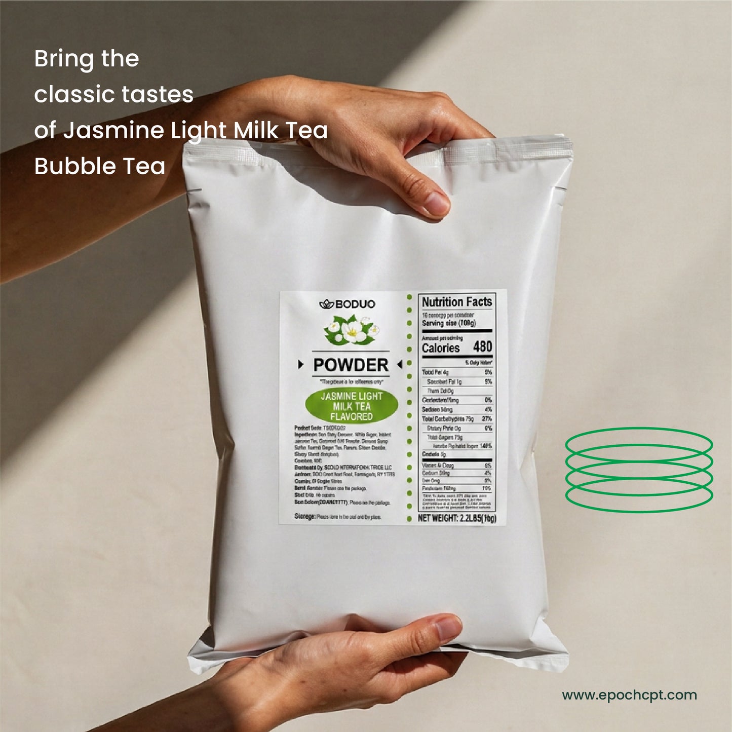 Jasmine Light Milk Tea Powder | 2.2 LB
