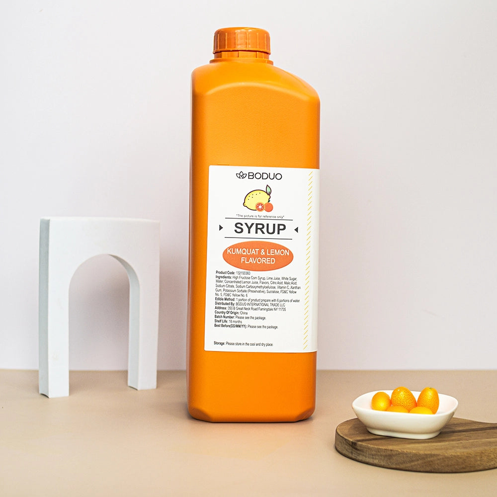Kumquat & Lemon Syrup | 2 L