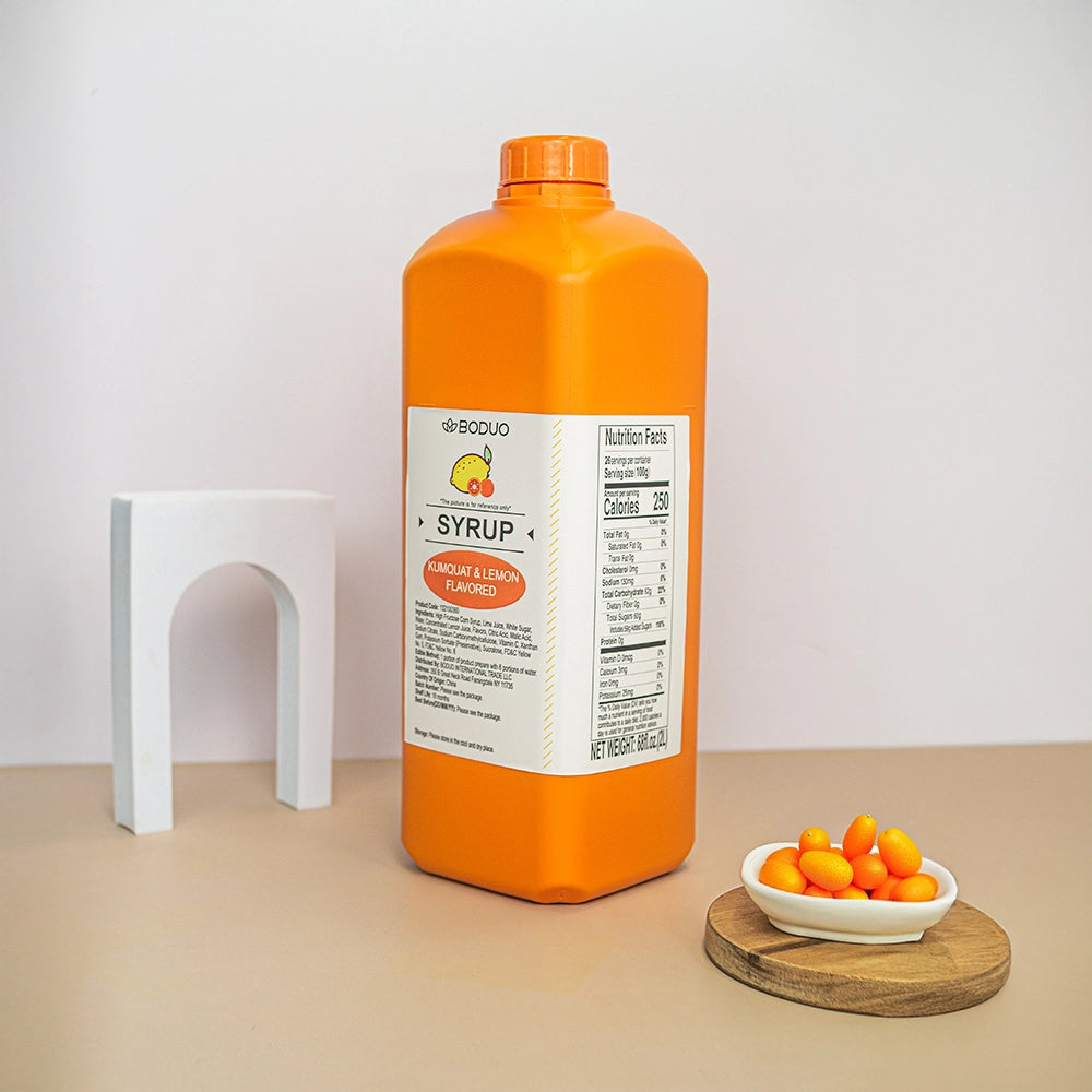 Kumquat & Lemon Syrup | 2 L