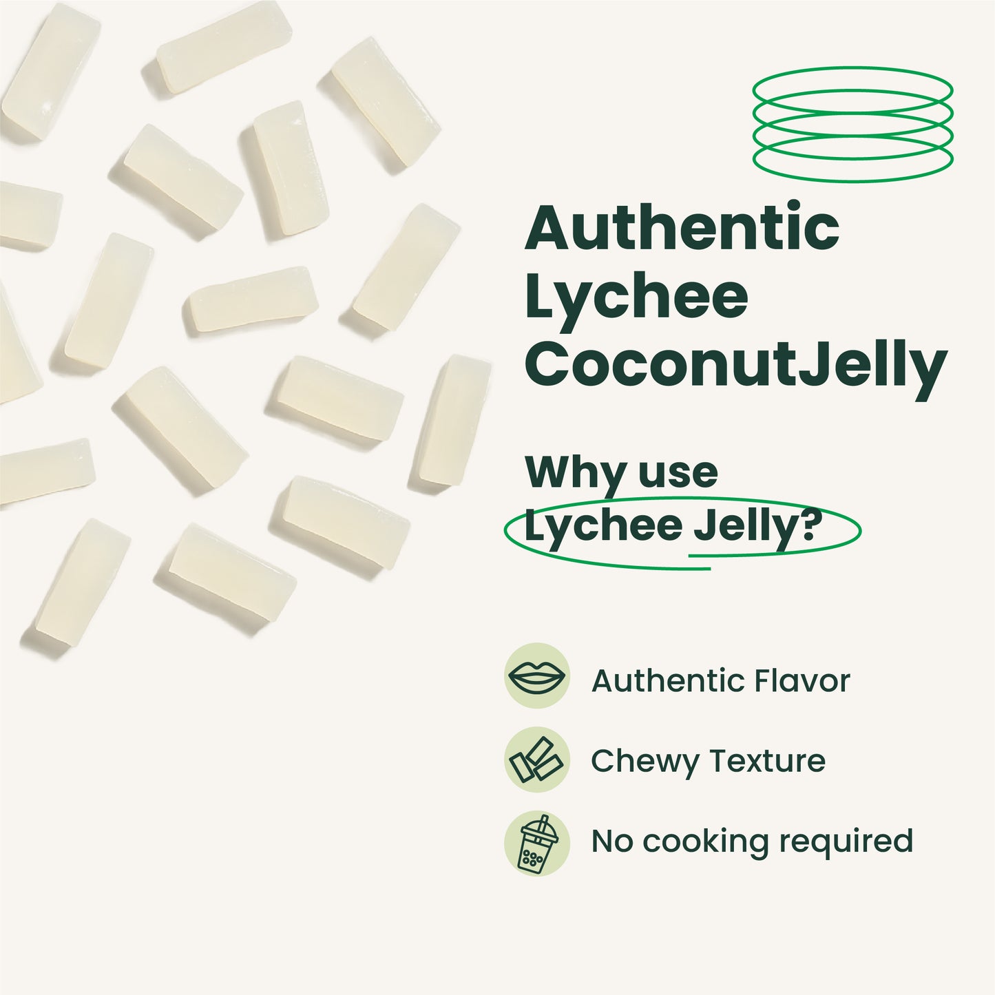Lychee Jelly Topping | 2.2 LB