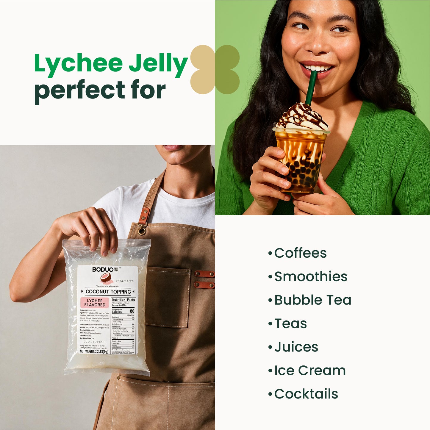 Lychee Jelly Topping | 2.2 LB