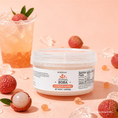 Lychee Popping Boba | 1.2 LB (550G)