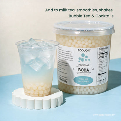 Yogurt Popping Boba | 6.6 LB