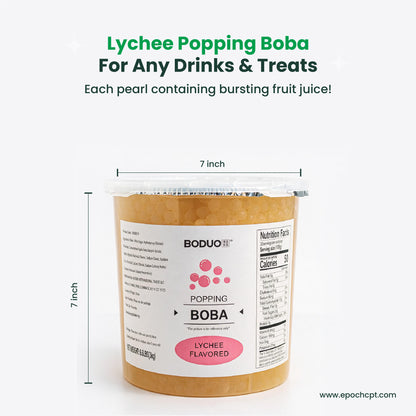 Lychee Popping Boba | 6.6 LB