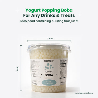 Yogurt Popping Boba | 6.6 LB