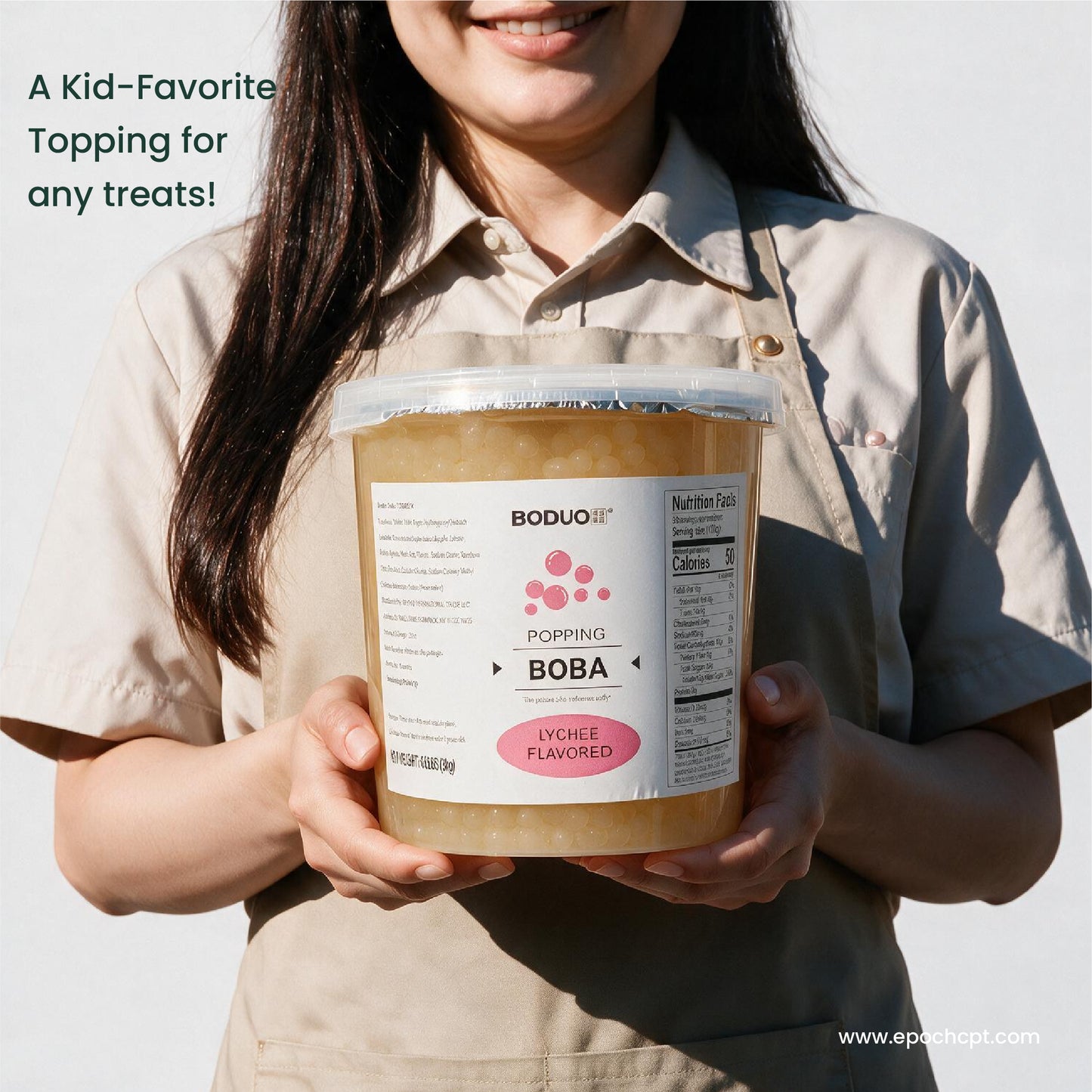 Lychee Popping Boba | 6.6 LB