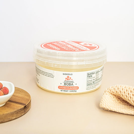 Lychee Popping Boba | 1.2 LB (550G)