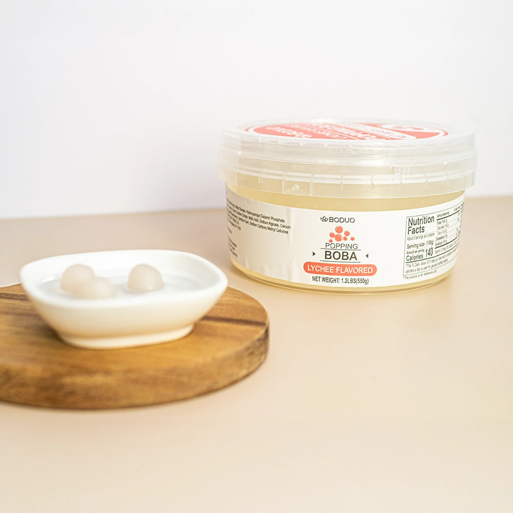 Lychee Popping Boba | 1.2 LB (550G)