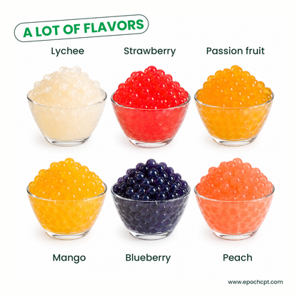 Mango Popping Boba | 1.2 LB (550G)