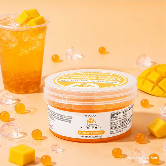 Mango Popping Boba | 1.2 LB (550G)