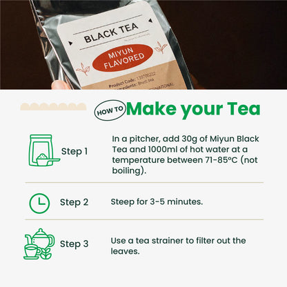 Miyun Black Tea Leaves | Boduo | 1.1 LB